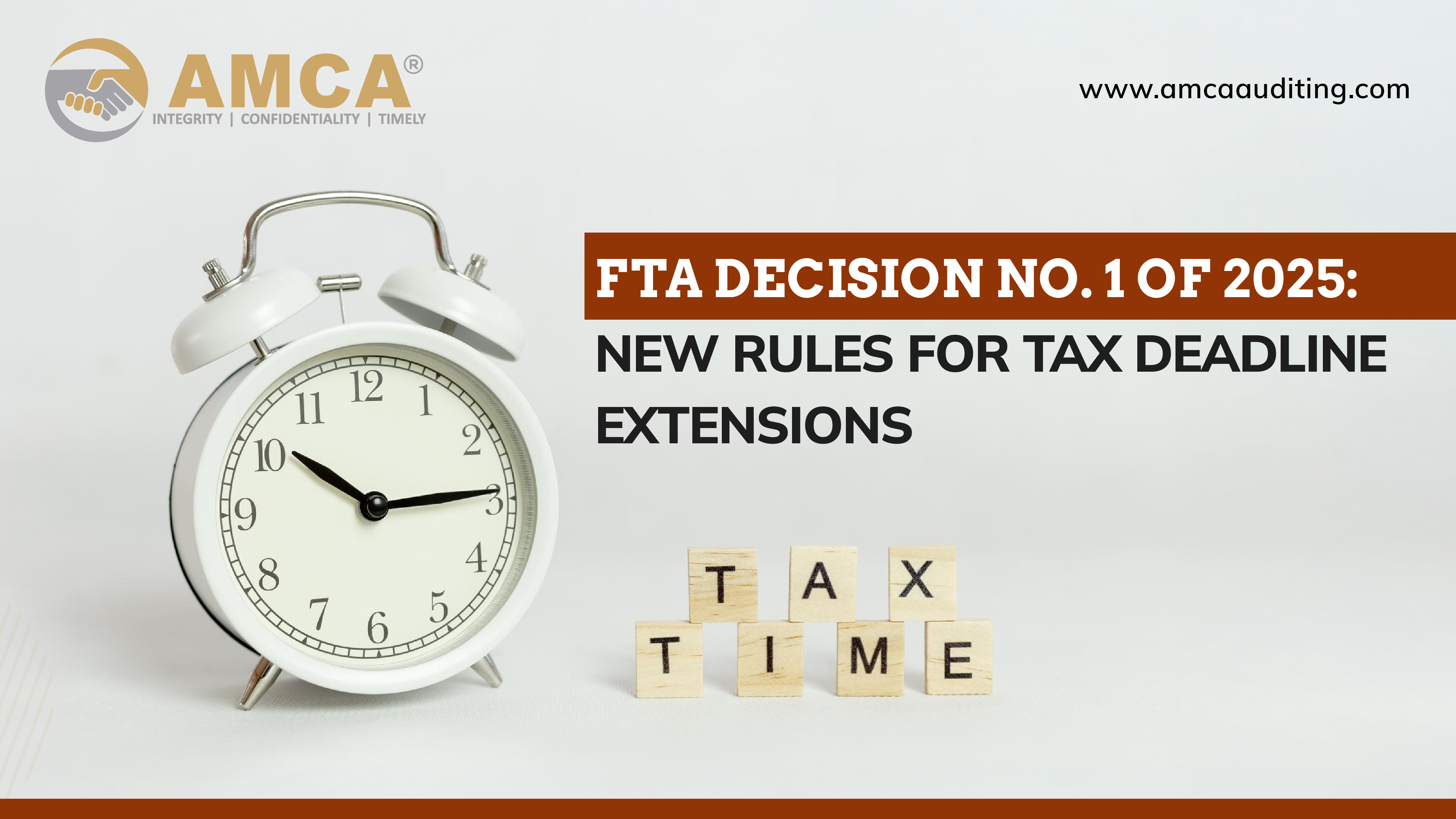 New FTA Update: Extension of Deadlines for Accepting the Submission of Tax Assessment Review or Reconsideration Requests 